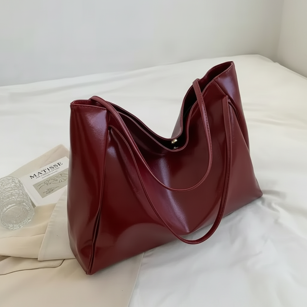 Fashion Leather Bag Underarm