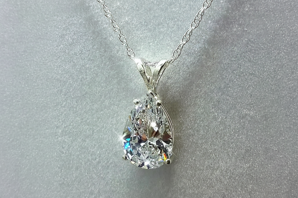 Cubic Zirconia Crystal Women's Necklace
