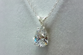 Cubic Zirconia Crystal Women's Necklace