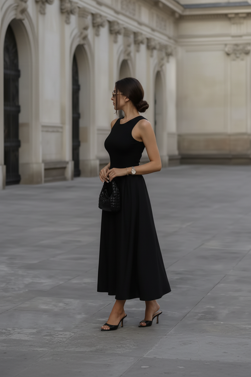 Long Dresses for Women Knitted Sleeveless