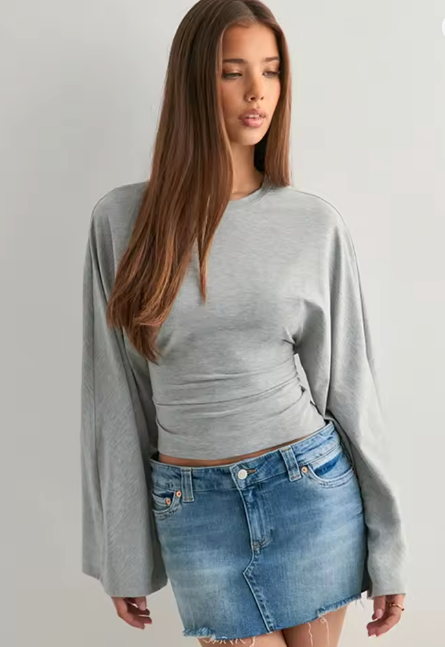 Women's Long Sleeve Skinny T-Shirt