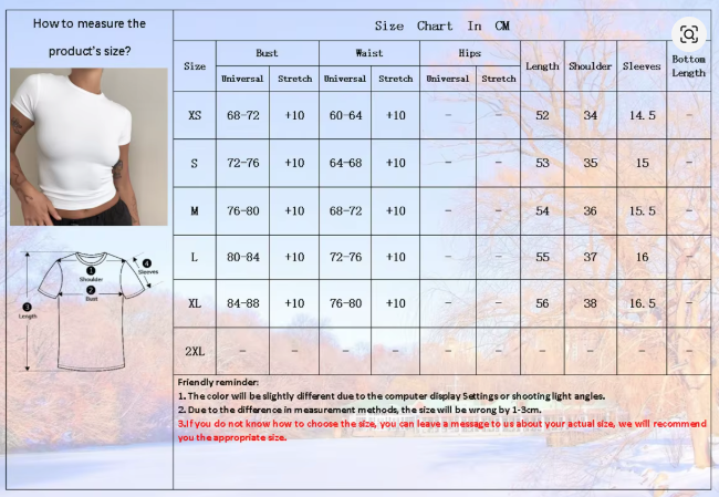 Short Sleeve women T-shirt Slim Fit