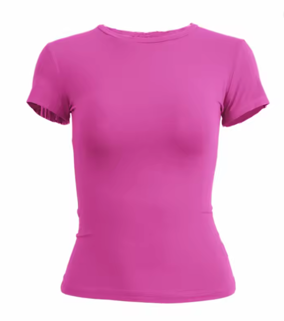 Short Sleeve women T-shirt Slim Fit
