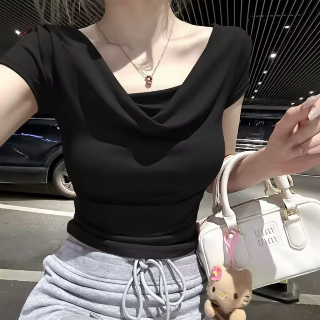 Fashion Women's Short Sleeved T-shirt