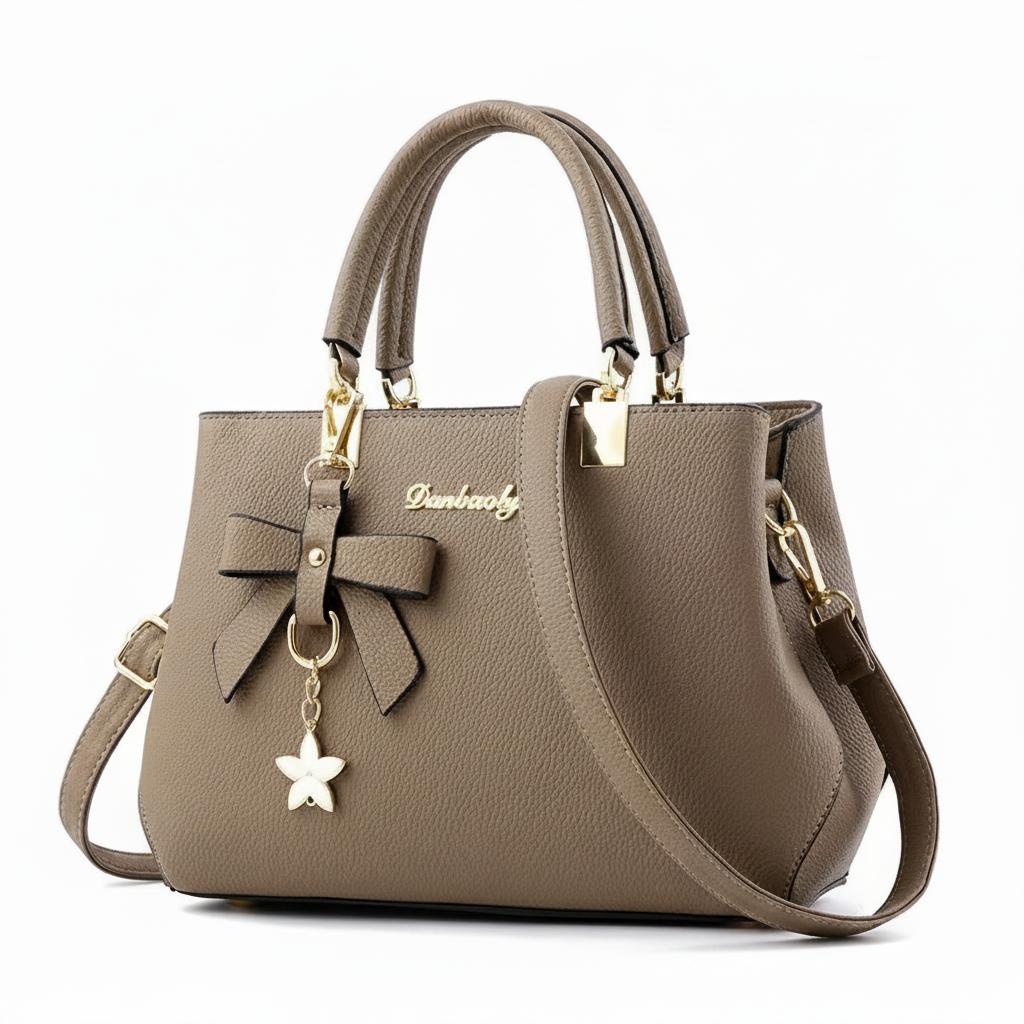 Fashion Messenger Bags With Flower Pendant