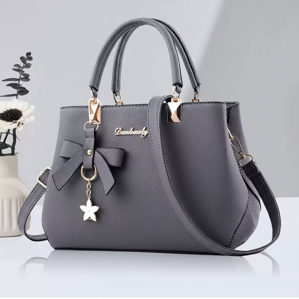Fashion Messenger Bags With Flower Pendant