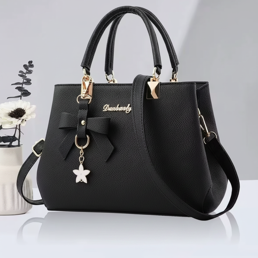 Fashion Messenger Bags With Flower Pendant