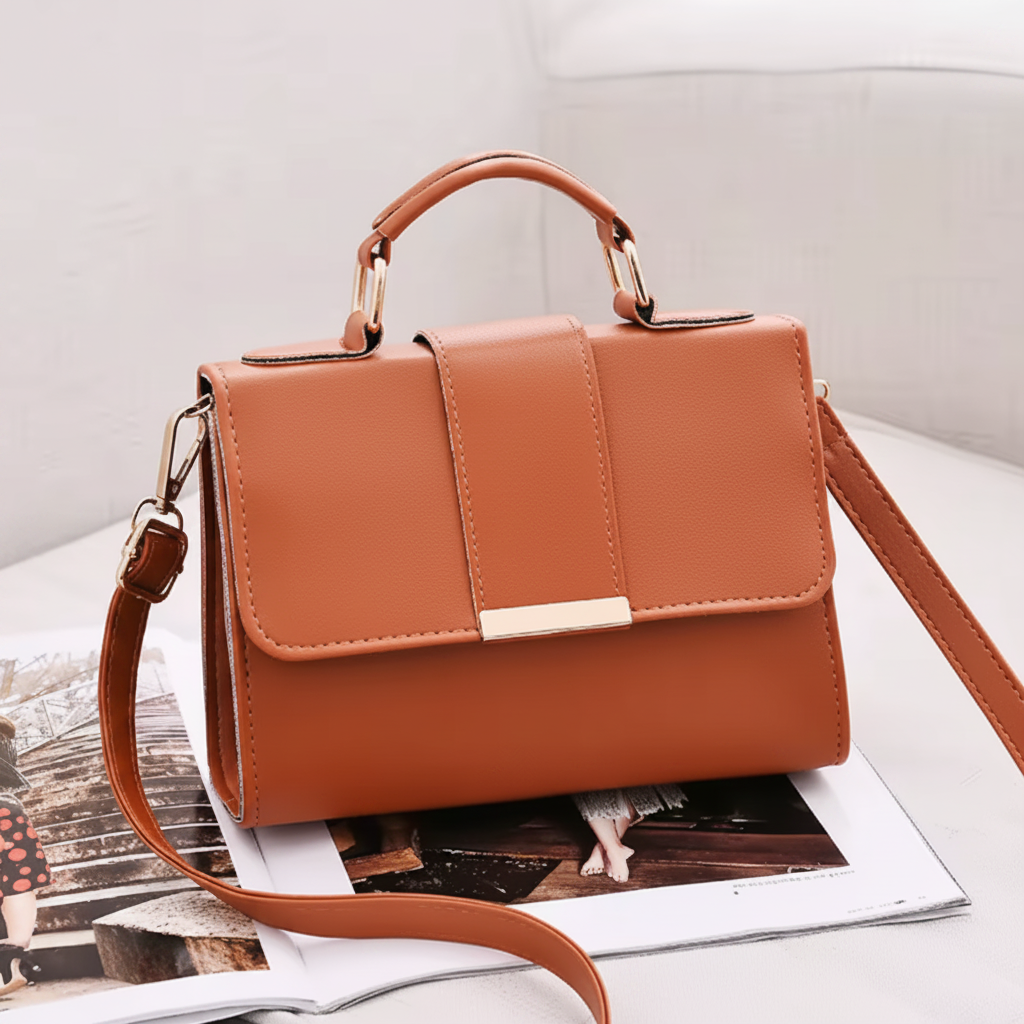 Fashion Leather Handbag Pocket