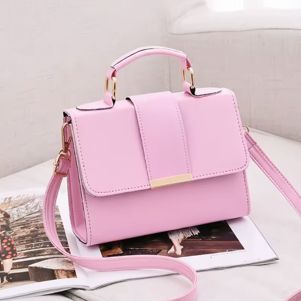 Fashion Leather Handbag Pocket