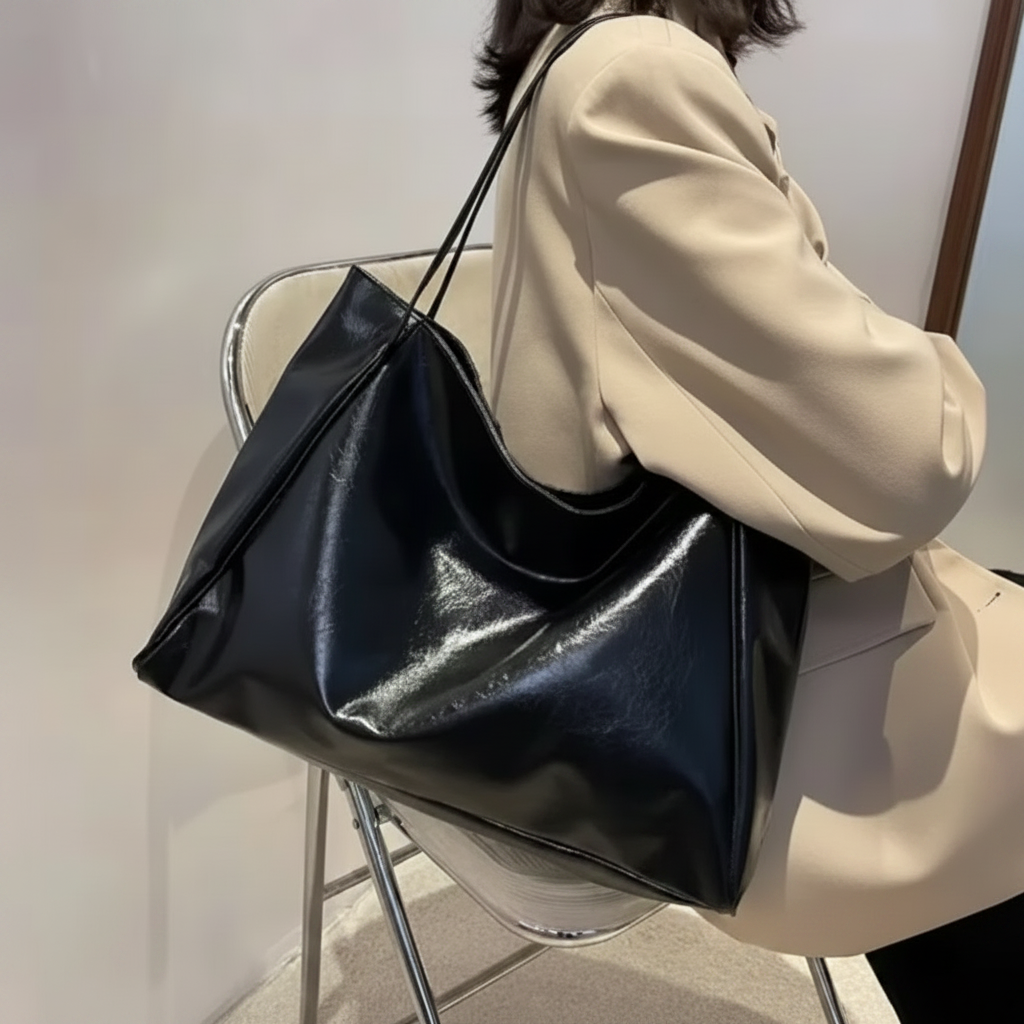 Fashion Leather Bag Underarm