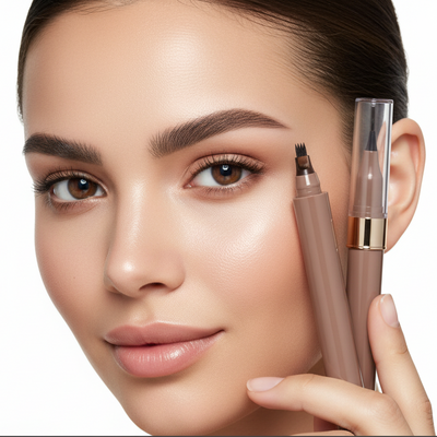 4D Microblading Eyebrow with Pen 4 Forks