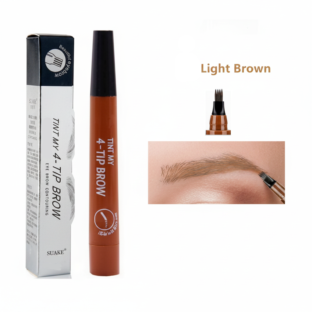 4D Microblading Eyebrow with Pen 4 Forks