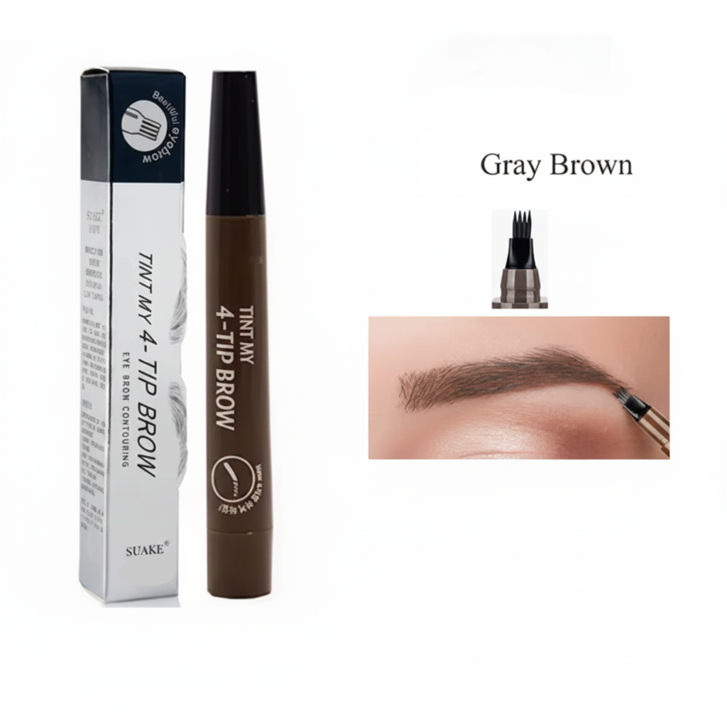 4D Microblading Eyebrow with Pen 4 Forks