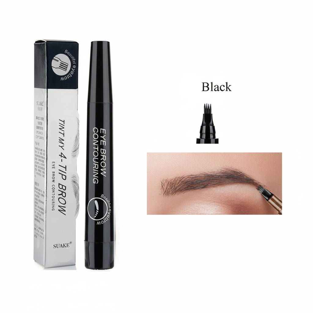 4D Microblading Eyebrow with Pen 4 Forks
