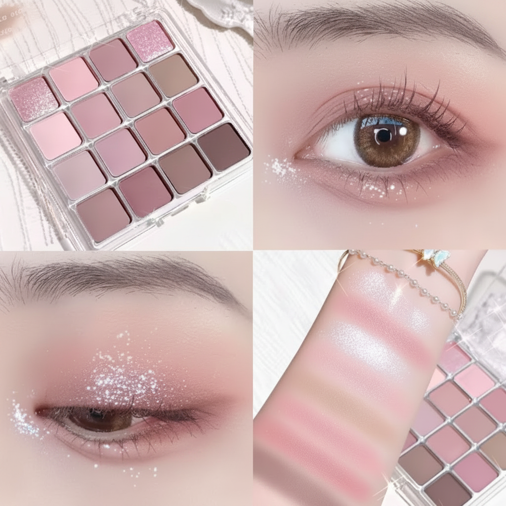 Sixteen-color Eyeshadow Plate