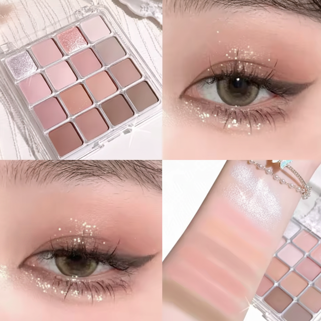 Sixteen-color Eyeshadow Plate