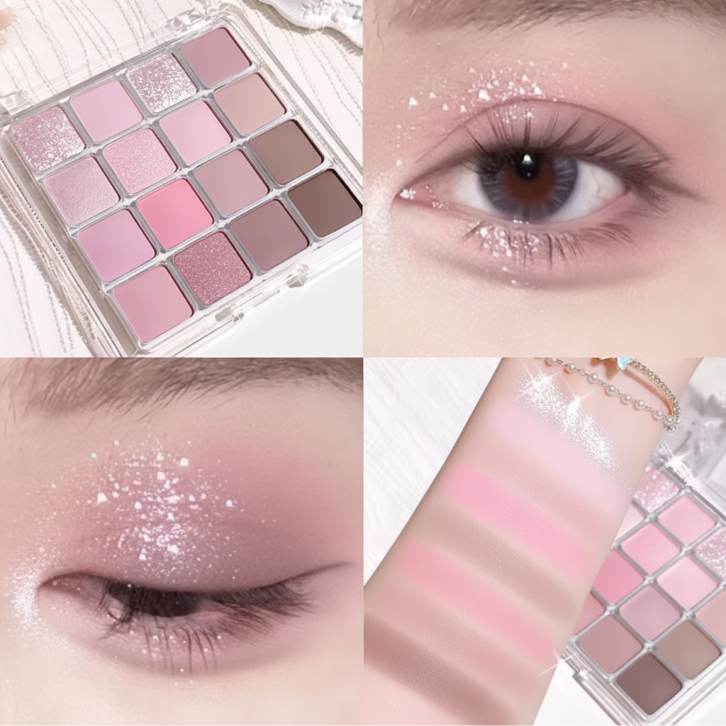 Sixteen-color Eyeshadow Plate