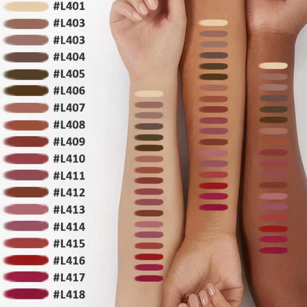 Lip Liner Pencils 6pcs Set Long-Lasting ( Non-Drying )