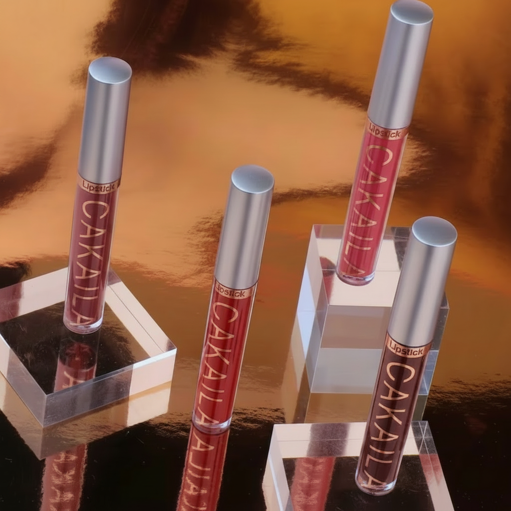 6-Color Lip Gloss Lipstick Set ( Long lasting )