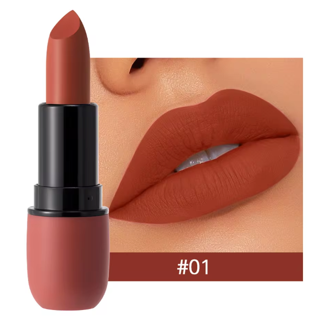 6-Color Matte Lipstick ( Waterproof )