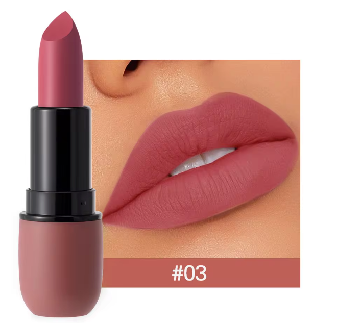 6-Color Matte Lipstick ( Waterproof )