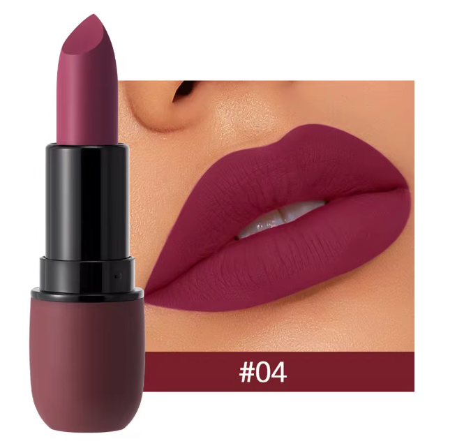 6-Color Matte Lipstick ( Waterproof )