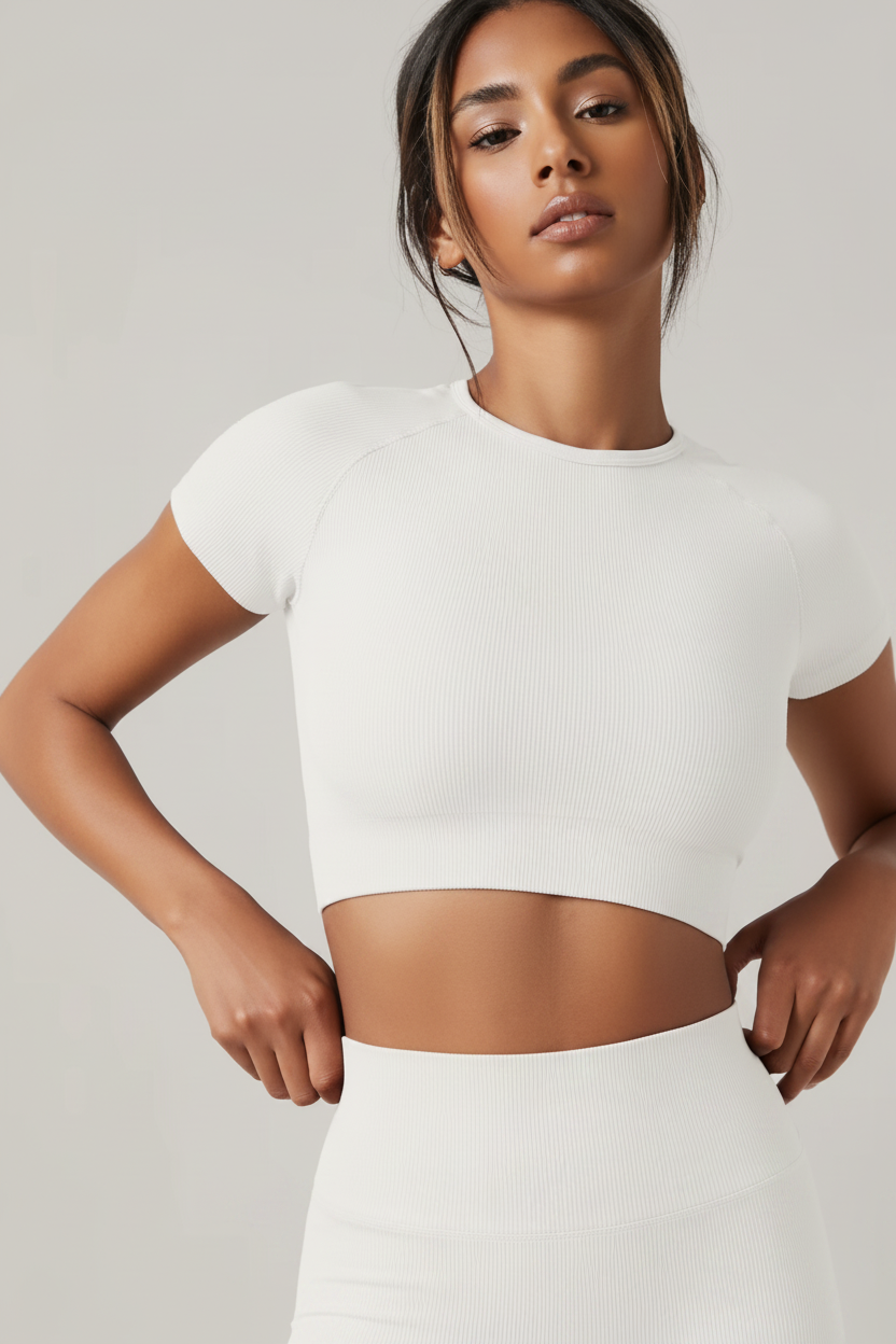 Women Yoga Top Seamless Sport T-Shirts