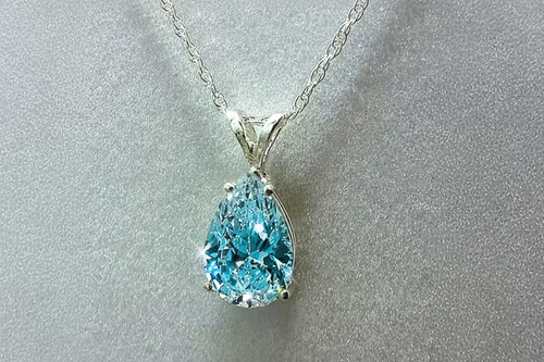 Cubic Zirconia Crystal Women's Necklace
