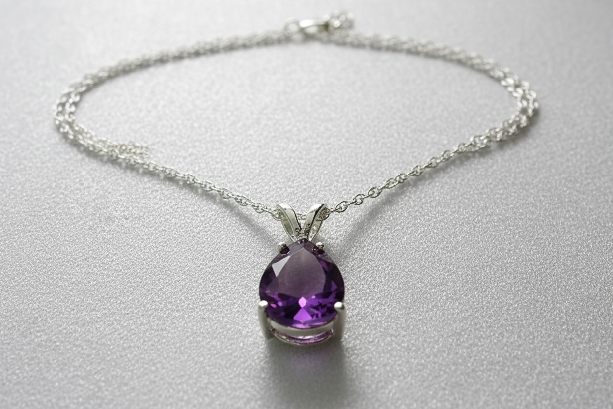 Cubic Zirconia Crystal Women's Necklace