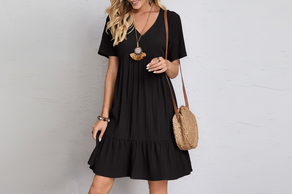 Women Summer Peplum Dress