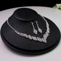 Crystal Necklace & Earring Set